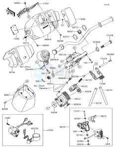 JET SKI ULTRA 310LX JT1500MJF EU drawing Handlebar