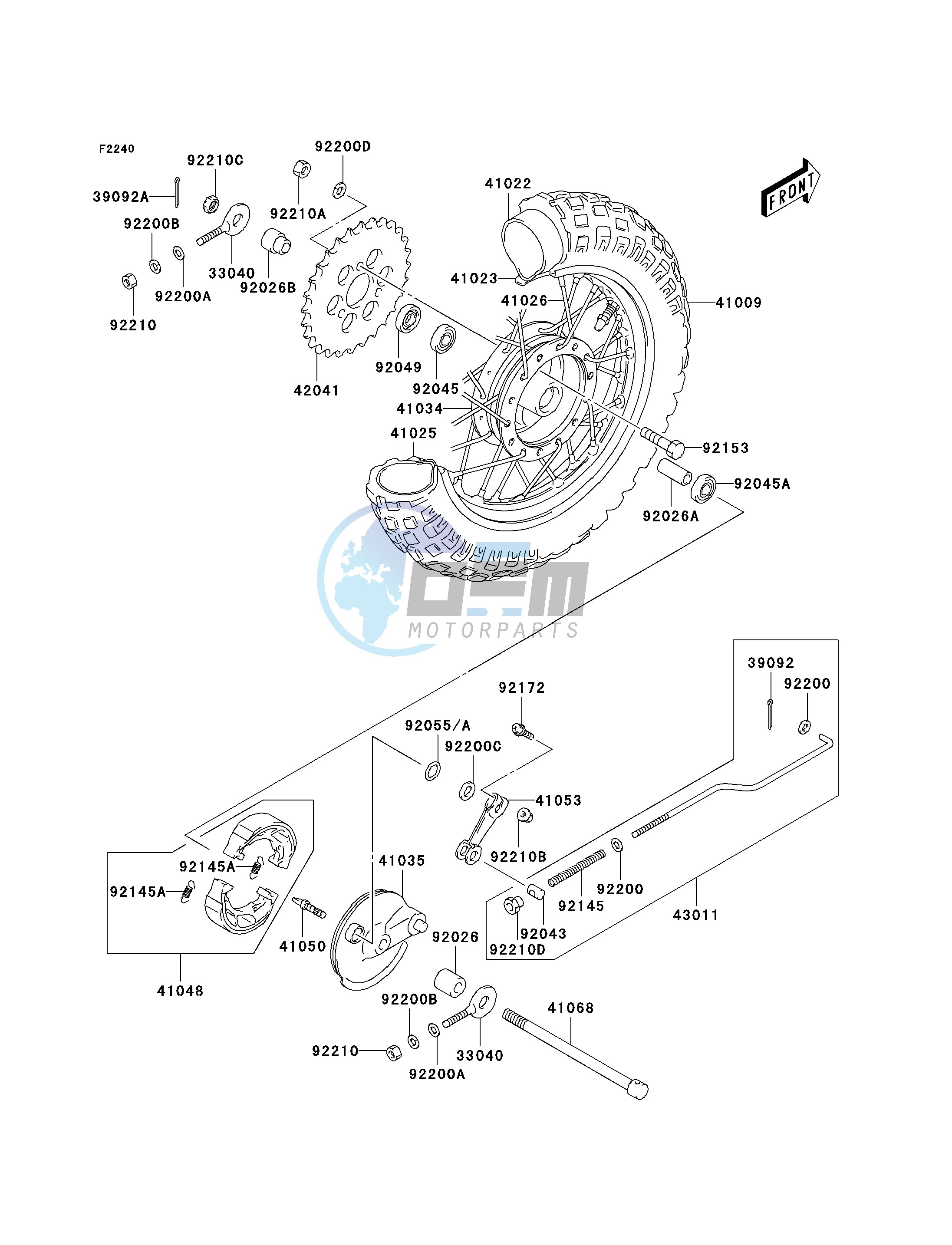 REAR HUB