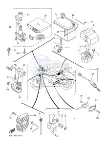 YZF-R6 600 R6 (2CXR) drawing ELECTRICAL 2