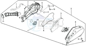 MIO 50 drawing AIRFILTER