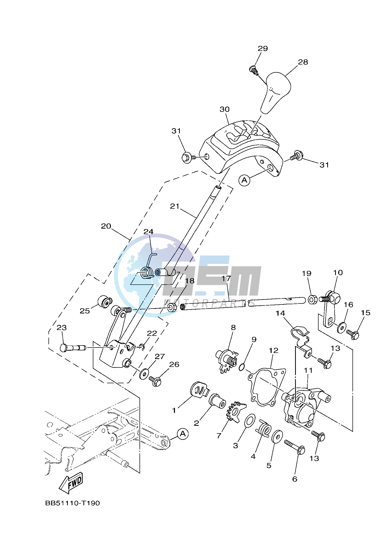 SHIFT SHAFT