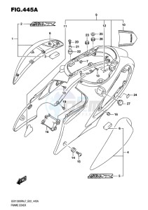 GSX-1300R ABS HAYABUSA EU drawing FRAME COVER