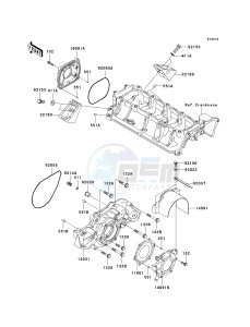 JT 1200 D [STX-12F] (D6F-D7F) D7F drawing ENGINE COVER-- S- --- D7F- -