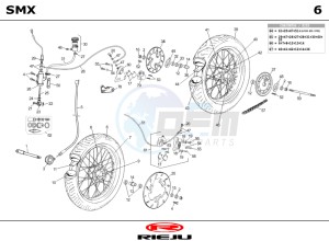 SMX-50-BLACK drawing WHEEL - BRAKES