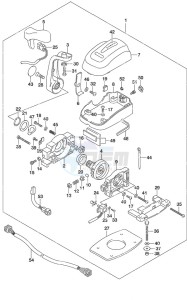 DF 200AP drawing Top Mount Single