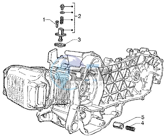 Chain tightener - By-pass valve