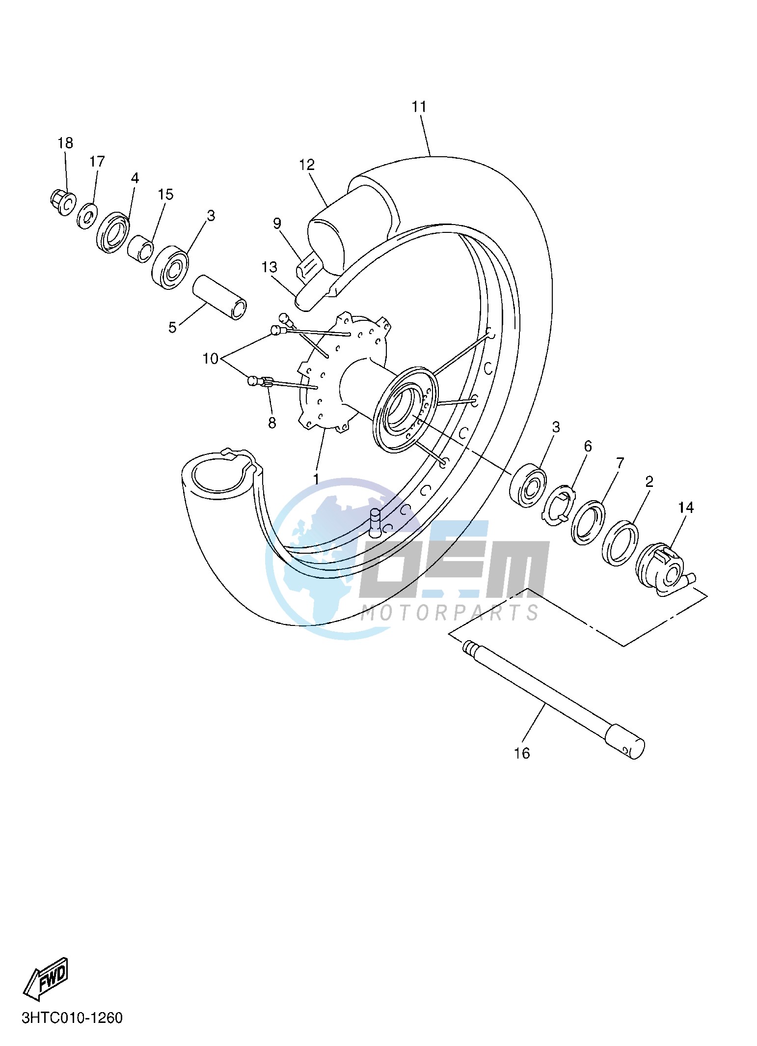 FRONT WHEEL