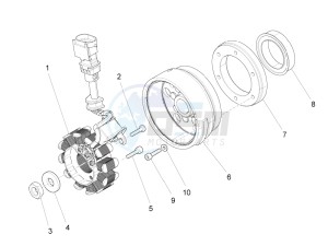 RS 125 REPLICA 4T E4 ABS (EMEA) drawing Cdi magneto assy / Ignition unit