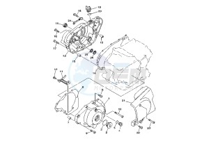 XV VIRAGO 125 drawing CRANKCASE COVER