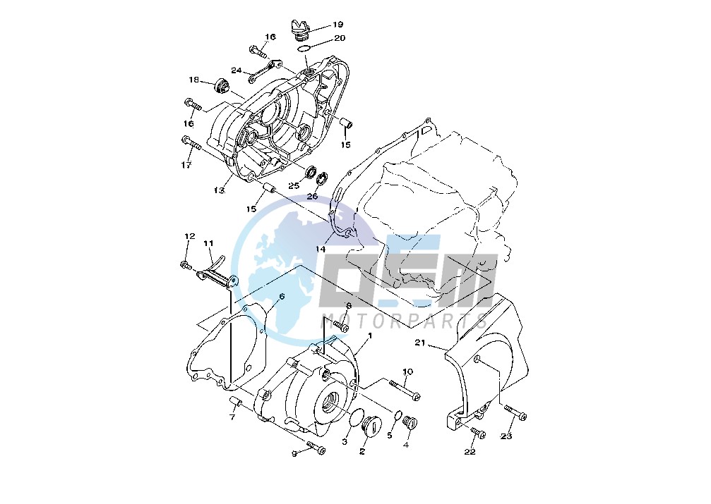 CRANKCASE COVER