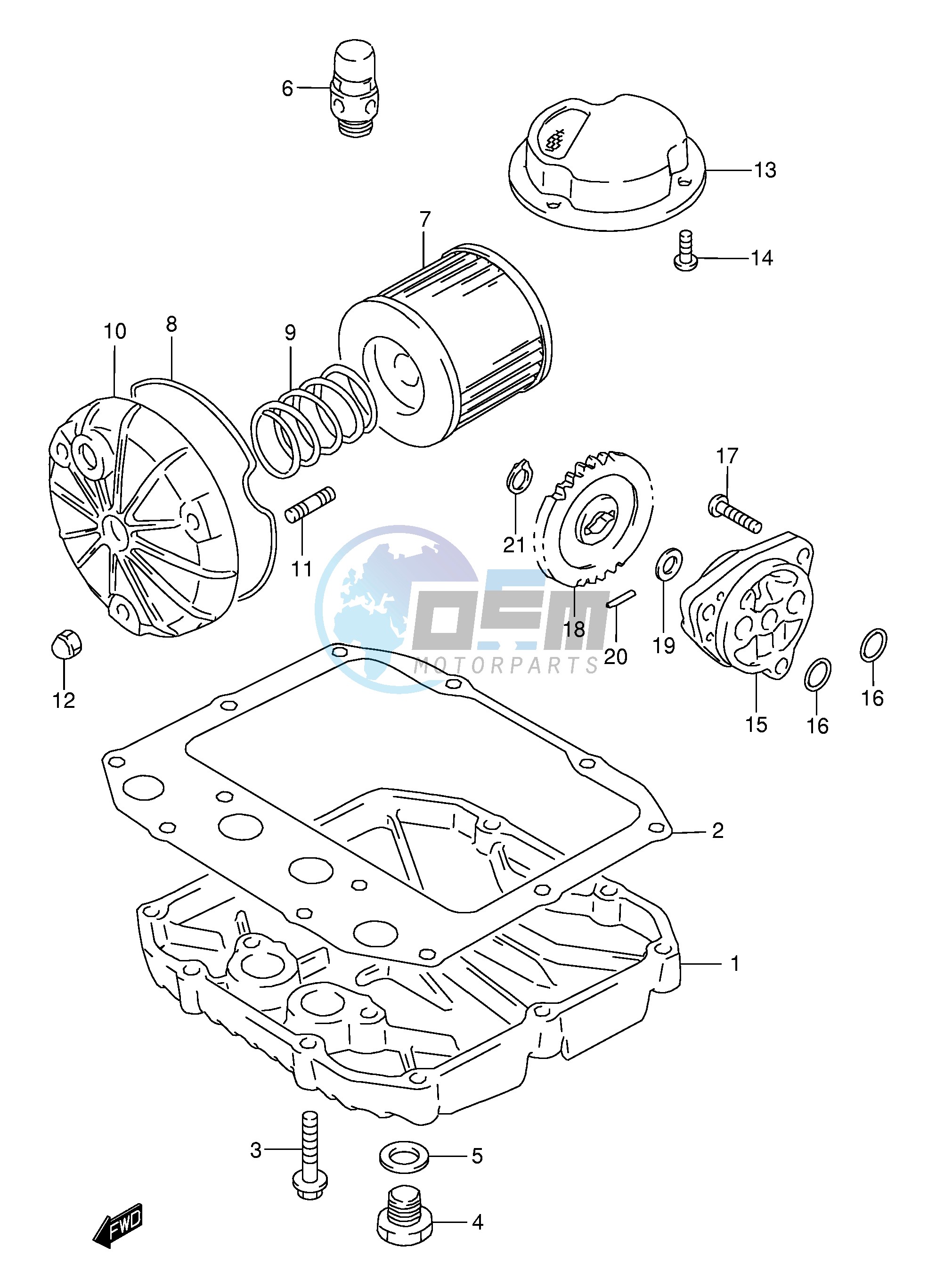 OIL FILTER - OIL PUMP