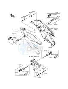 NINJA_250SL_ABS BX250BFS XX (EU ME A(FRICA) drawing Turn Signals