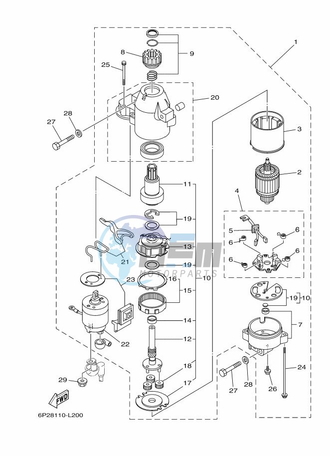 STARTER-MOTOR