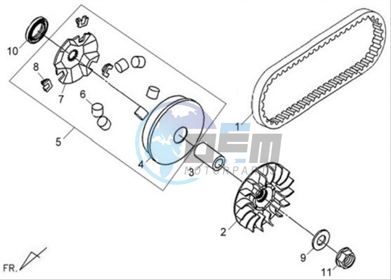 CLUTCH / V BELT