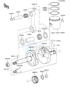 KD 80 N [KD80] (N1-N3) [KD80] drawing CRANKSHAFT_PISTON-- S- -