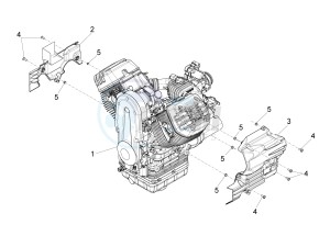 California 1400 Custom ABS 1380 USA-CND drawing Engine-Completing part-Lever