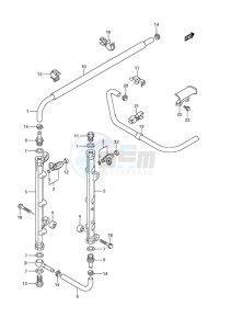 DF 200 drawing Fuel Injector