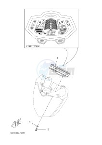 MT125 MT-125 (5D7L) drawing METER