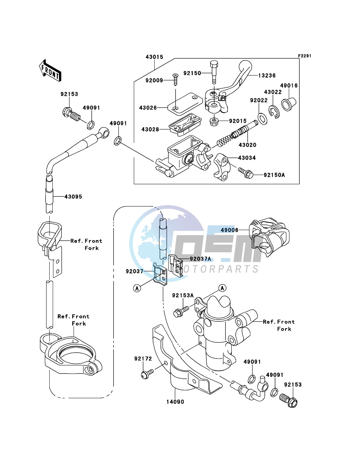 Front Master Cylinder