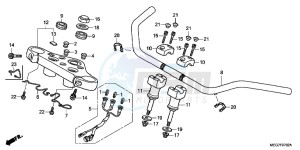 VT750CSC drawing HANDLE PIPE (VT750CS/ C/ CA)