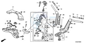 GL18009 E / MKH drawing HANDLE PIPE/TOP BRIDGE