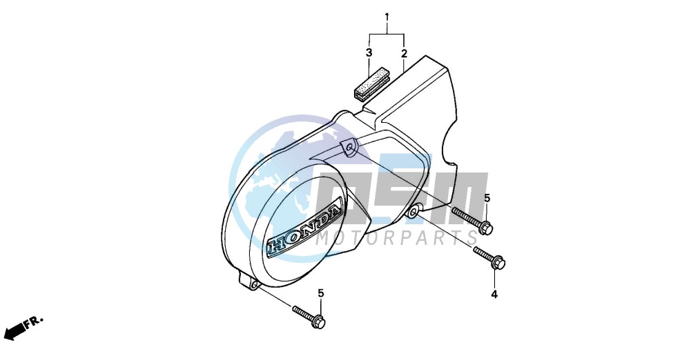 LEFT CRANKCASE COVER