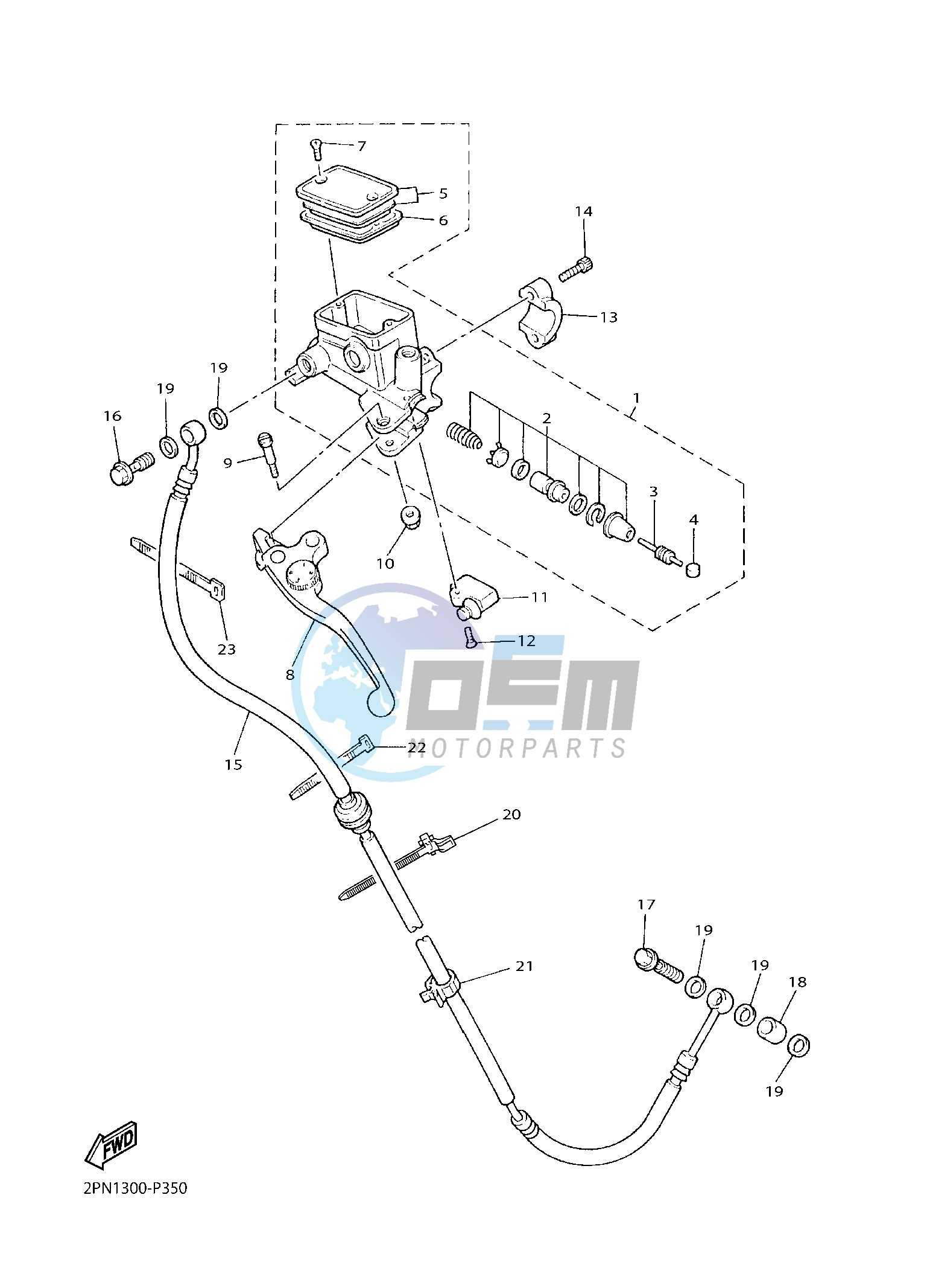 FRONT MASTER CYLINDER 2