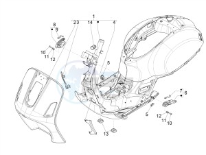 GTV 300 SEI GIORNI IE E4 ABS (APAC) drawing Frame/bodywork