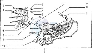 ET2 50 drawing Crankcase