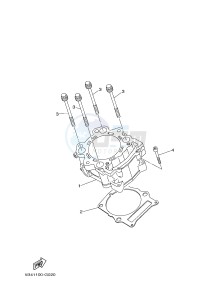 YXM700E YXM700PHF VIKING (1XPM) drawing CYLINDER