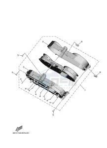 XP530E XP530E-A TMAX ABS (BV12) drawing METER