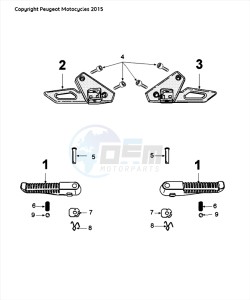 FIGHT 4 50 2T DARKSIDE drawing FOOT SUPPORT