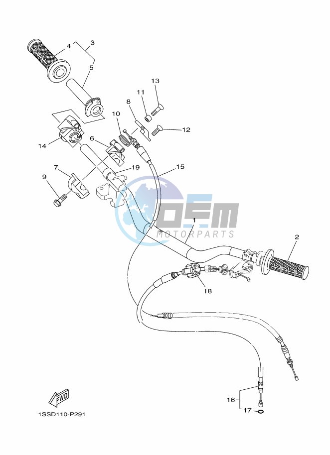 STEERING HANDLE & CABLE