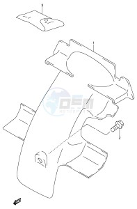 JR50 (P3-P28) drawing REAR FENDER