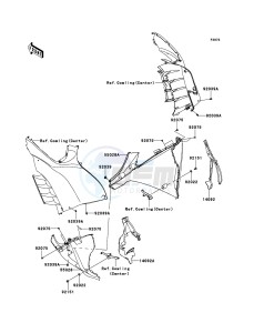 1400GTR_ABS ZG1400CDF FR GB XX (EU ME A(FRICA) drawing Cowling Lowers