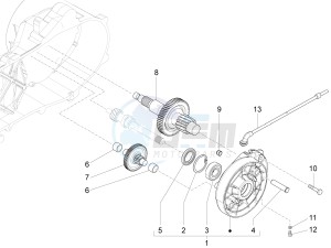 LIBERTY 50 IGET 4T 3V E4-2017-2019 (EMEA) drawing Reduction unit