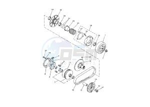 XC VERSITY 300 drawing CLUTCH