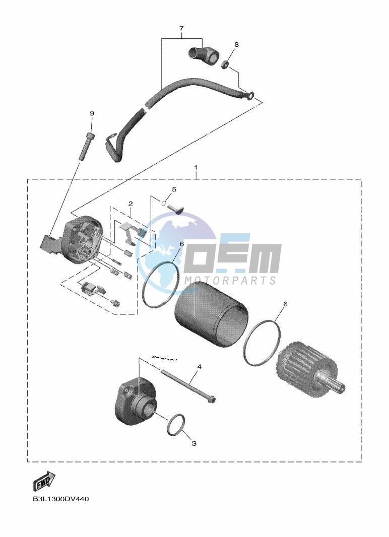 STARTING MOTOR