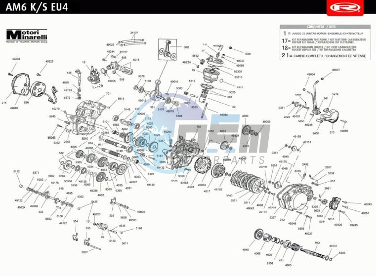 ENGINE  AM6 KS EU-4