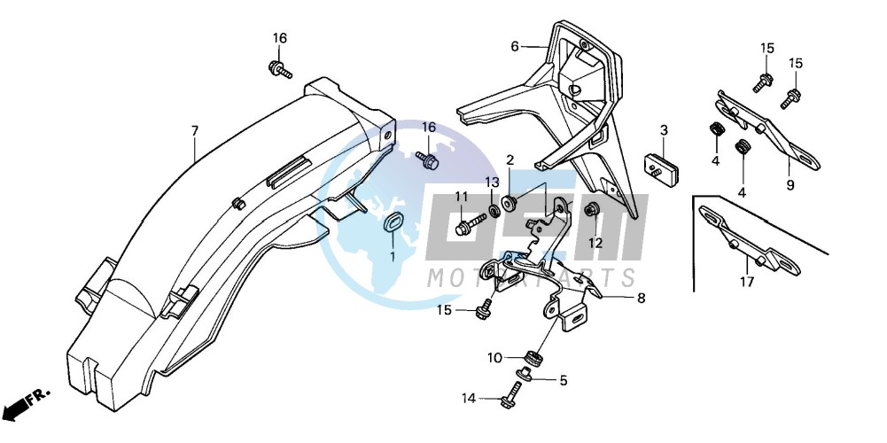 REAR FENDER