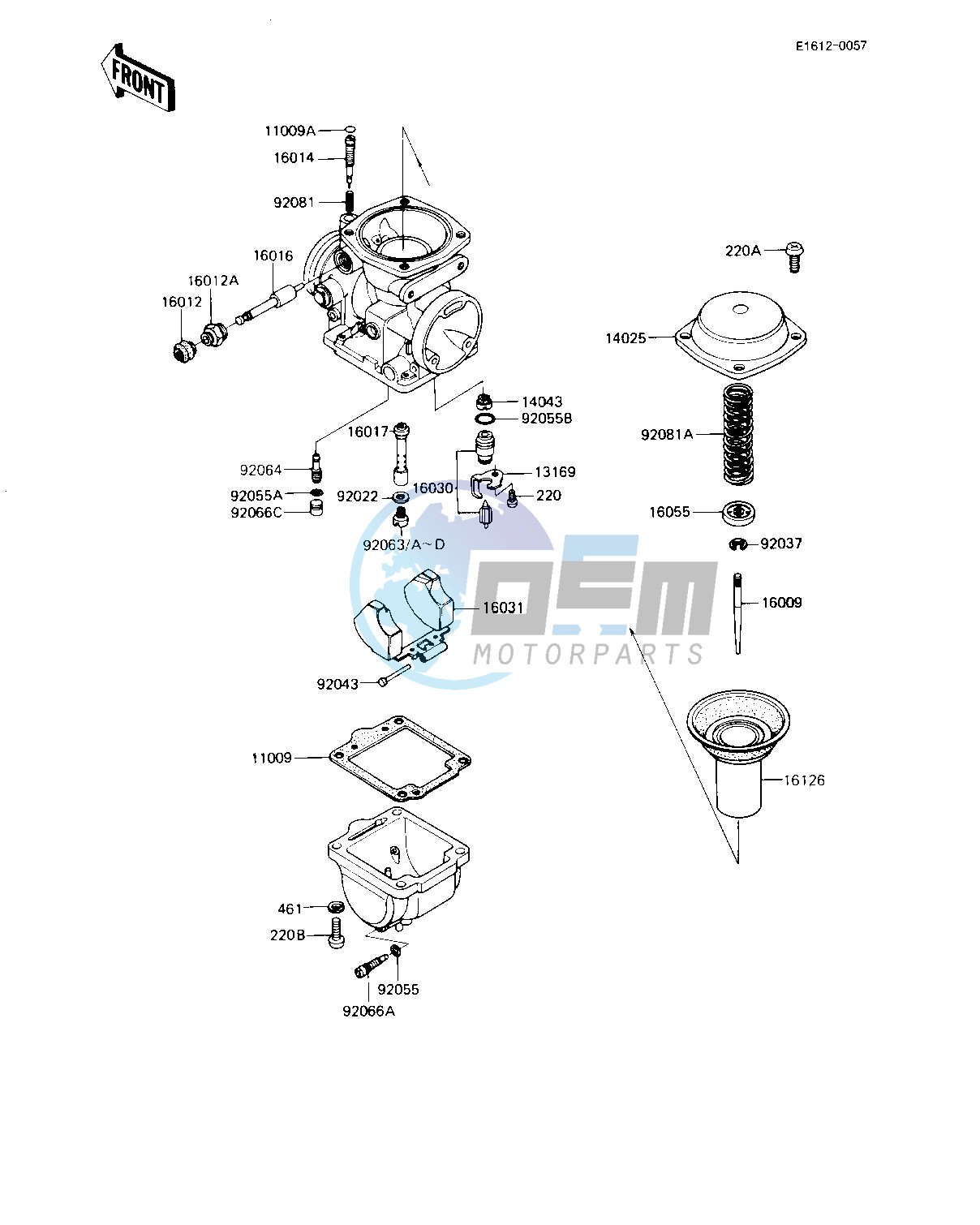 CARBURETOR PARTS -- KZ1000-J3- - -- CANADA- -