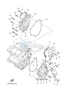 MTT690-A MT-07 TRACER TRACER 700 (BC61 BC61 BC61) drawing CRANKCASE COVER 1