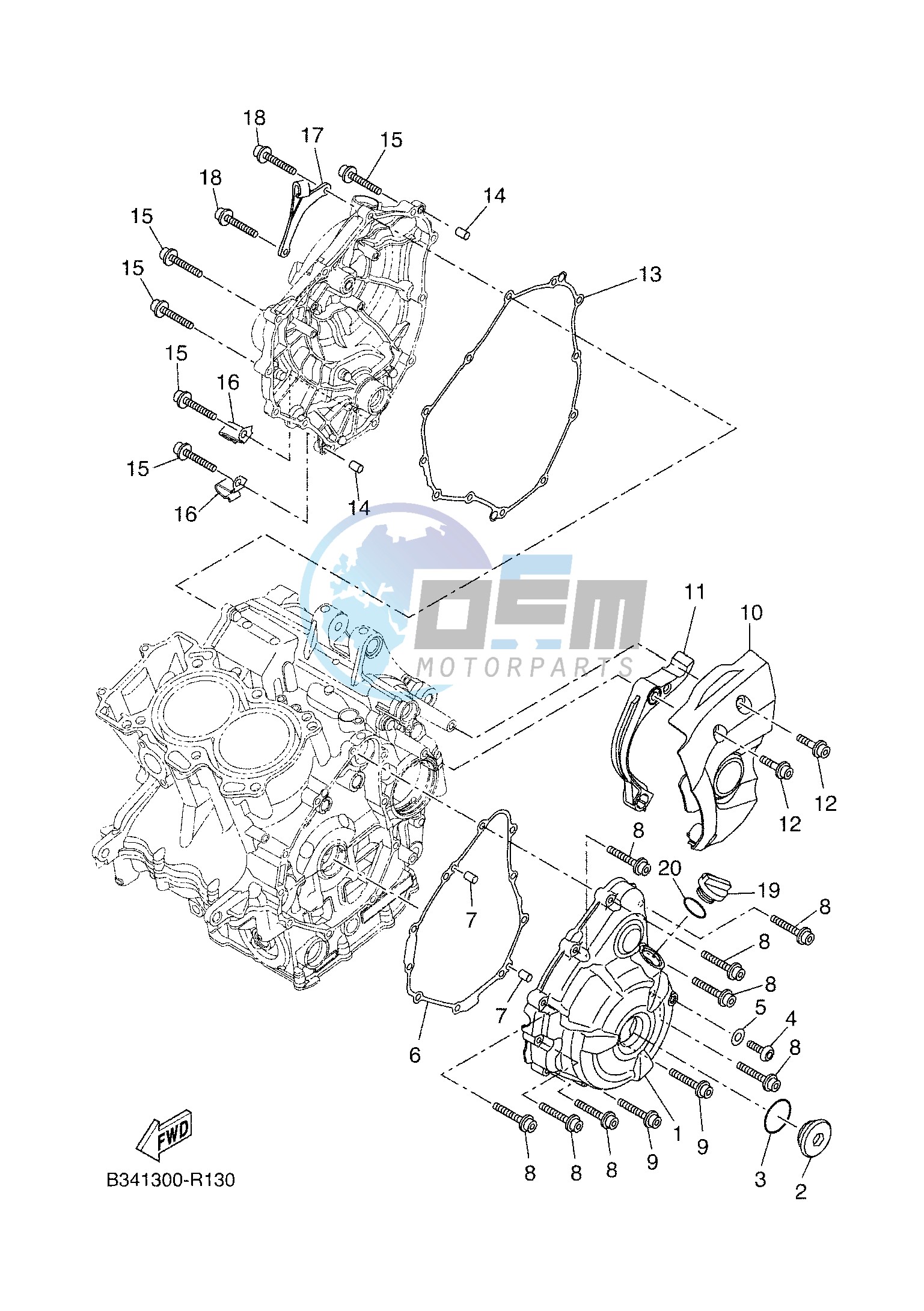 CRANKCASE COVER 1