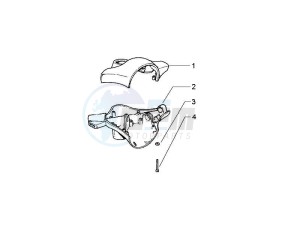 PX 125 30 Anni drawing Handlebars coverages