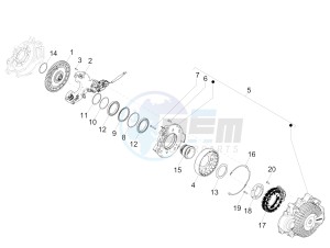 Wi-Bike Uni Deore Comfort 0 drawing Flywheel magneto