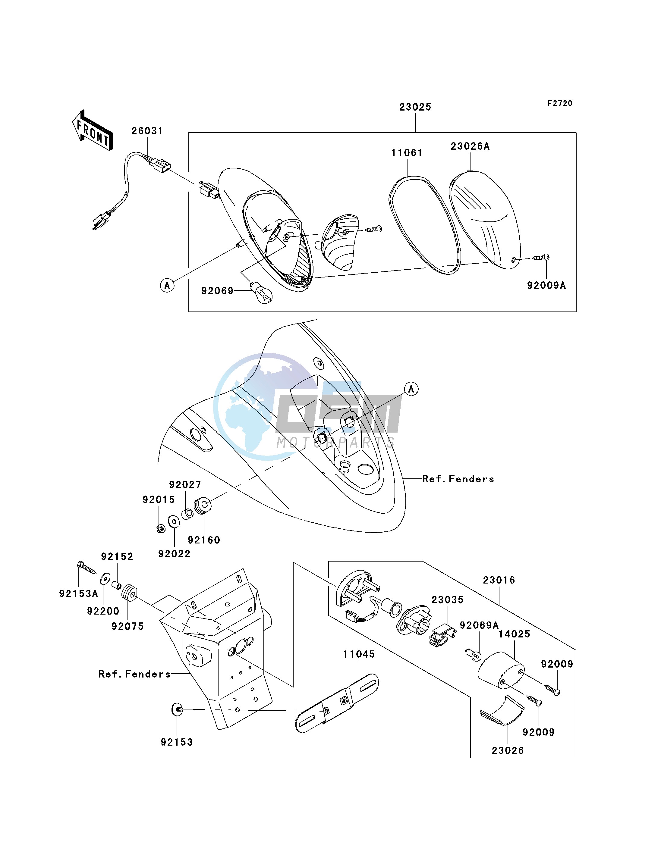 TAILLIGHT-- S- -