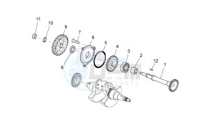 RXV 450-550 drawing Transmission shaft