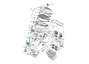 TDM ABS 900 drawing INTAKE