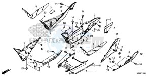 NSS300AD Forza E drawing FLOOR STEP