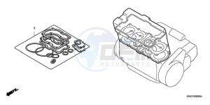 CBR1000RAA F / ABS CMF drawing GASKET KIT A